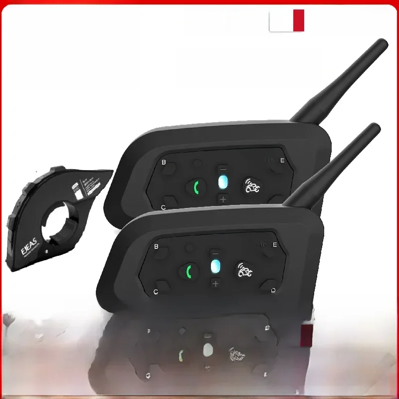 AliExpress - EJEAS V6 PRO+/PLUS Motorhelm Bluetooth Walkie Talkie 6 Ruiter Afstand 800 Meter Waterdicht IP67