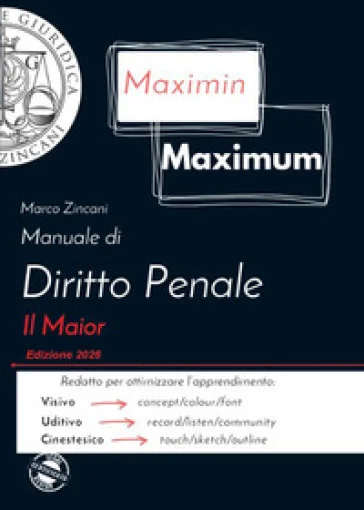 Manuale di diritto penale. Il Maior Marco Zincani