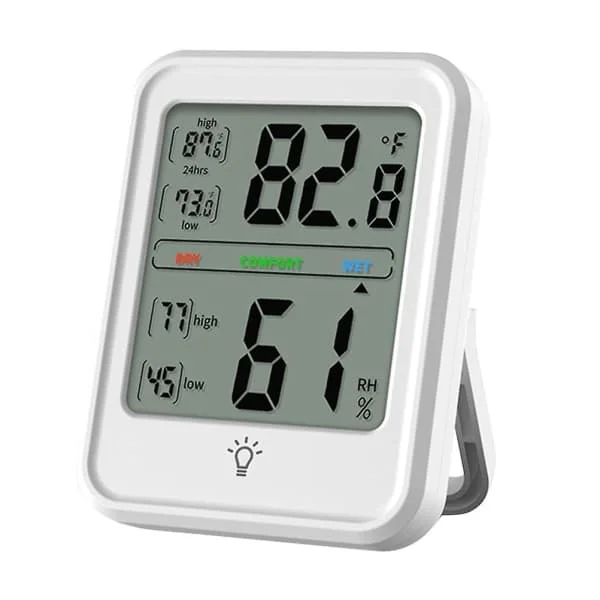 Wifi Termometer Hygrometer Innendørs Utendørs Værstasjon Personlig Værstasjon