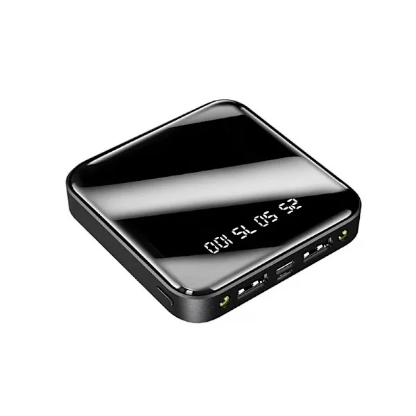 [RM]Mini Powerbank med Hög Kapacitet 20000 mAh, Ultratunn, Kompakt, Bekväm, Snabbladdning, Universell Powerbank-kompatibilitet med Mobiltelefoner