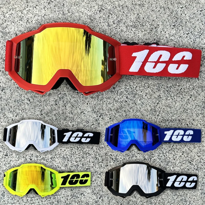 AliExpress - 100 Motorradbrillen Radfahrbrillen Outdoor Off-Road Ski Outdoor Sport MX ATV Dirt Bike Racing Motocross-Brillen