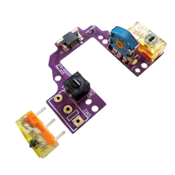 MicroSwitch Knappbräda för GPROX Superlight Mus Övre Moderkort