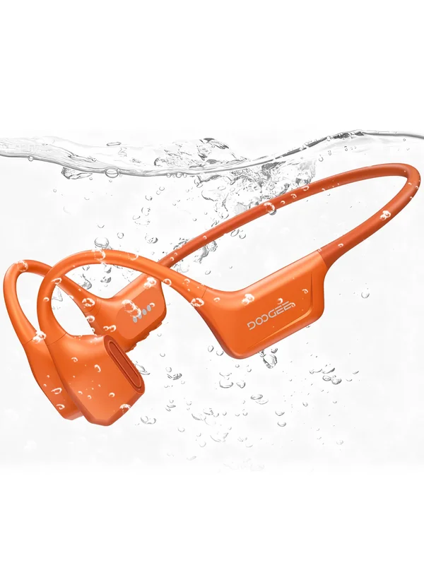 AliExpress - DOOGEE BoneAir Swim Bone Conduction Hoofdtelefoon IP68 Waterdicht Bluetooth 5.4 Sport Hoofdtelefoon Open Oor voor Hardlopen, Fietsen
