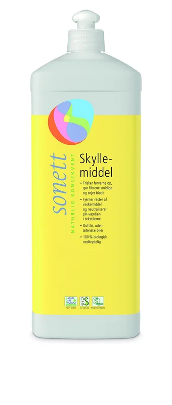 Sonett Skyllemiddel 1 L, Tøj & Bolig, Rengøring, Skyllemiddel