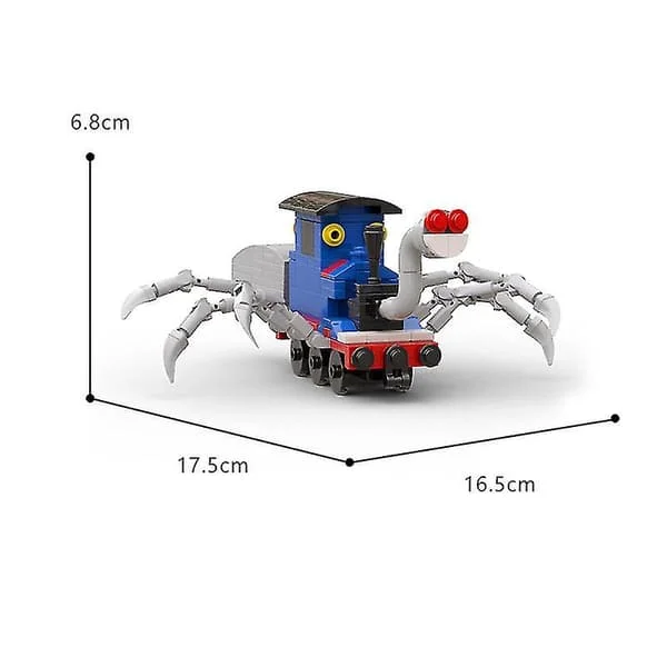 Choo-choo Charles Byggesæt Store Størrelse Horror Spil Spider Train Dyrefigurer Klodser Legetøj Til Børn Gave-xh
