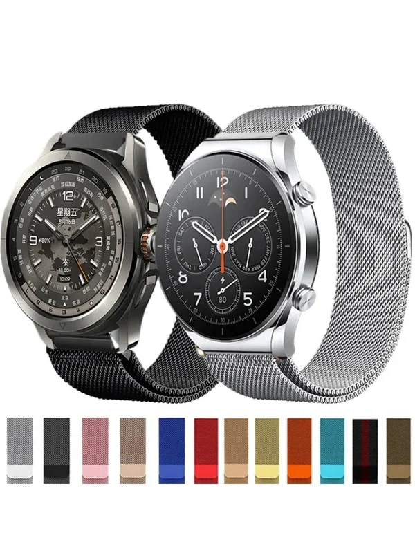 AliExpress - Milanaise-Armband für Xiaomi Watch 2 Pro Mi Watch Color 2 Metallarmband aus Edelstahl für Xiaomi Watch S4 S3 S2 S1 Active