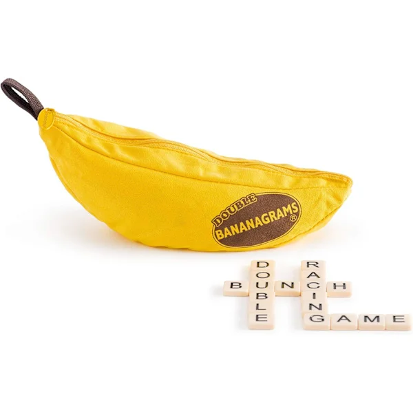 Bananagrams | Sanapeli | Ikä 7+ | 1-8 pelaajaa | 15 minuutin peliaika