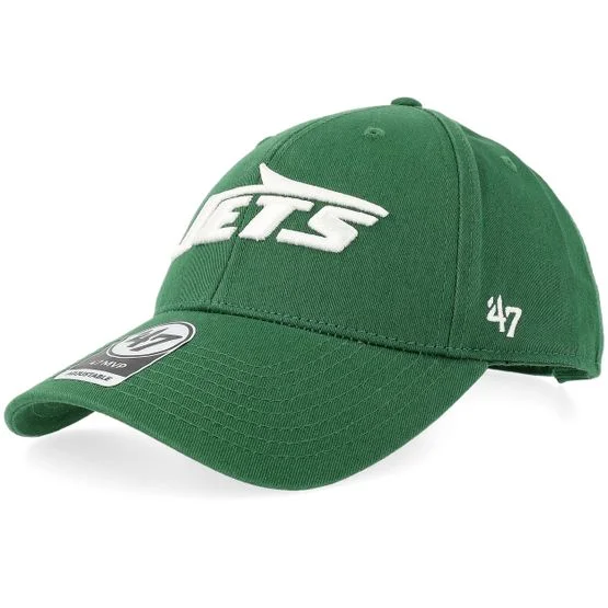 47 Brand - NFL Groen adjustable Cap - New York Jets Legend Mvp Eden Adjustable @ Hatstore