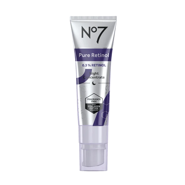 No7 Pure Retinol 0.3 night concentrate Serum & specialbehandling 30 ML