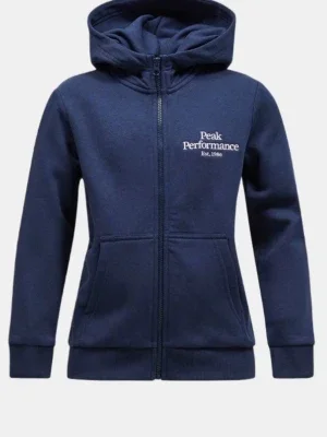 Mörkblå hoodie från Peak Performance