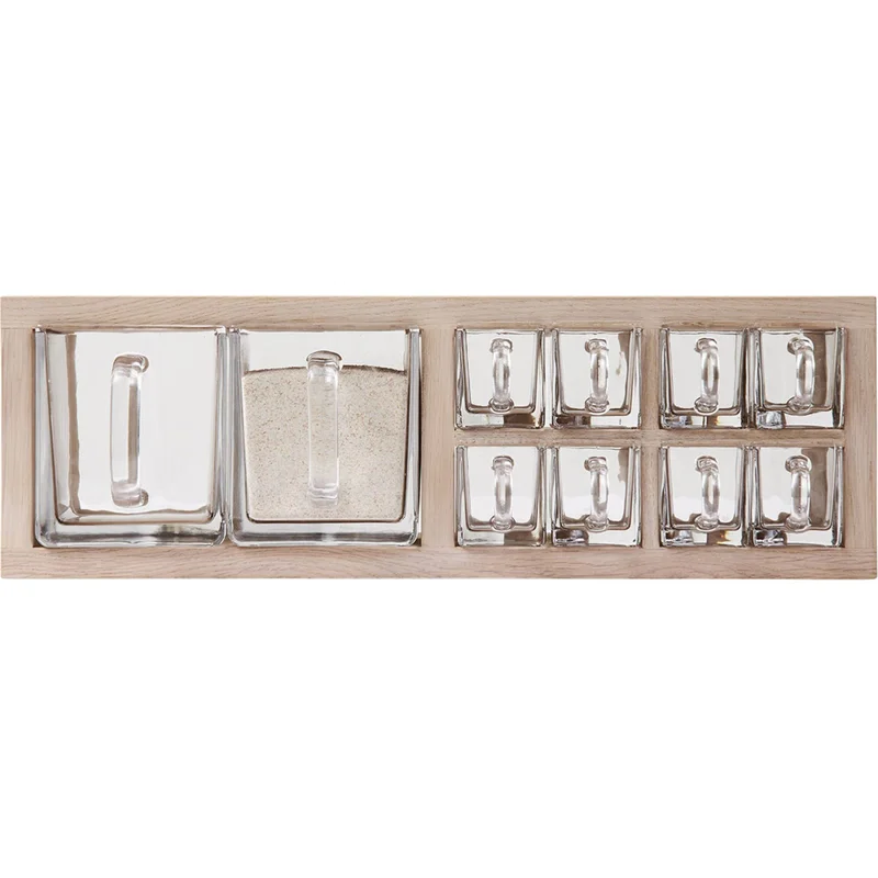 Andersen A-Organizer hylde 17 x 18 x 52 cm, 10 skuffer - Eg | KitchenOne