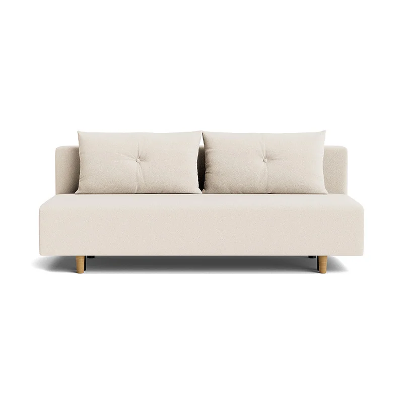 Houston 2 personers sovesofa, opbevaring - Loop Creme - 200x87x85 - Sofa, sovesofa