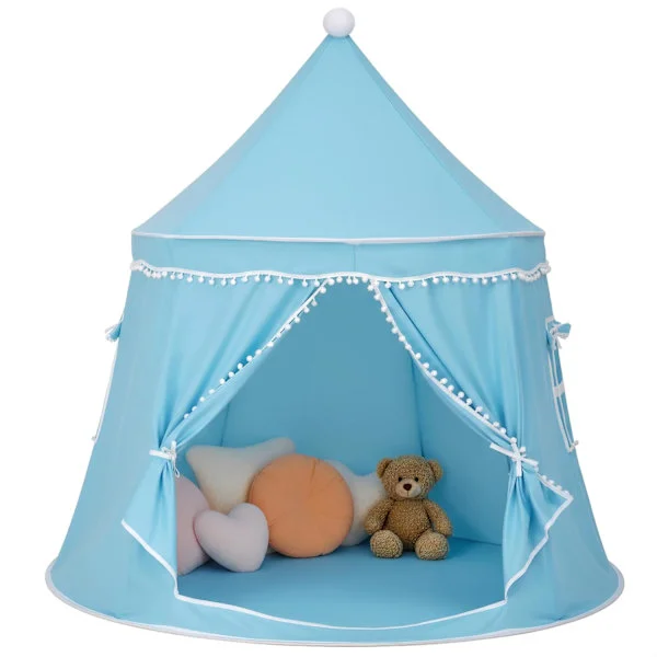 Stort leketelt for barn – Yurt-design leketelt med veske, perfekt gave til barn