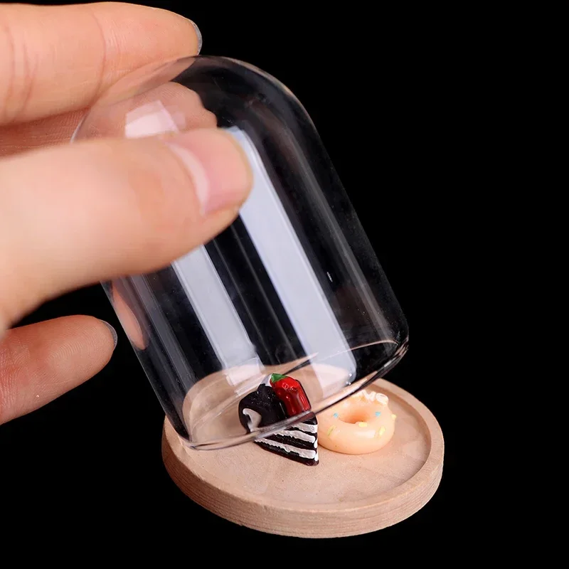 AliExpress - Glas Blume Display Cloche Glocke Glas Dome Unsterblich Erhaltung + Holz Basis Everlasting Blume Glas Abdeckung Wohnkultur Vasen