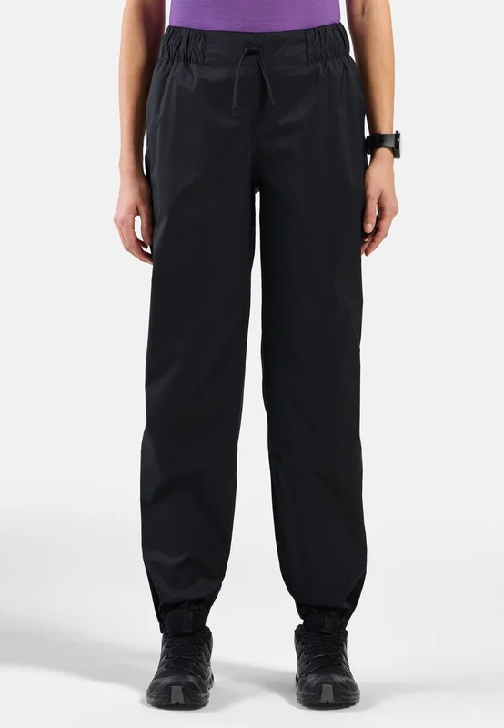 Odlo Women's Essential 2.5L Waterproof Pants, M, black
