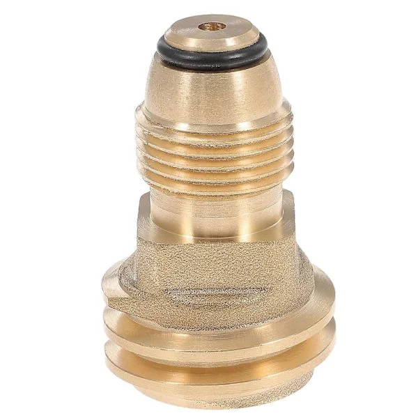Gasol Propan Anslutning Propan Tank Adapter Propan Snabbkoppling POL till QCC1 Anslutning Blandade Färger 5.2X3.3cm_tfrf