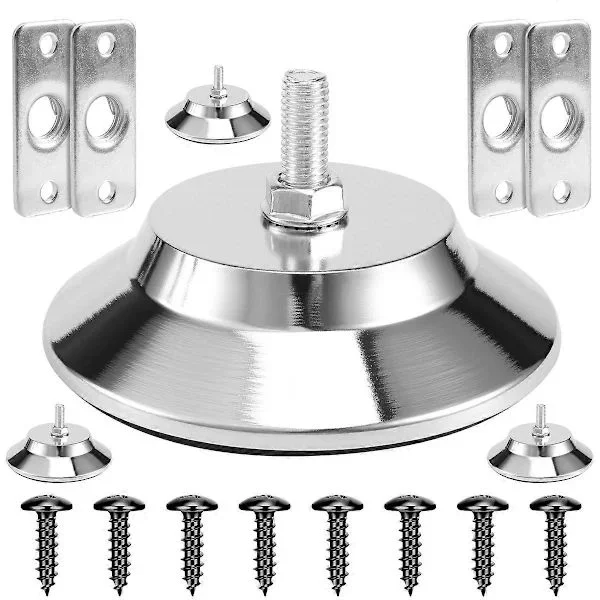 4 Pcs Billiard/Pool Table Leg Levelers 5 Inch Metal Game Table Leg Levelers Heavy Duty Leveling Feet