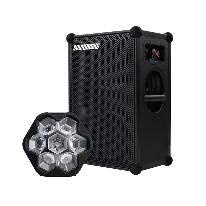 SOUNDBOKS 4 + Lightboks Kaiuttimet lisävarusteilla -