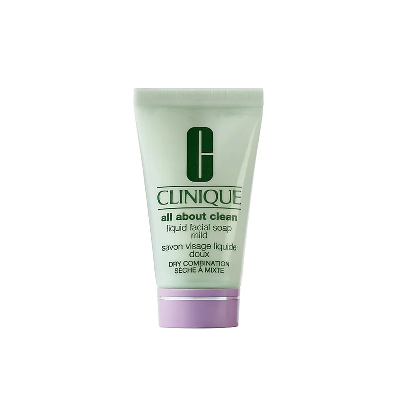 Clinique All About Clean Liquid Facial Soap Mild 30 ml, Hudpleje, Renseprodukter, Rens & Vask