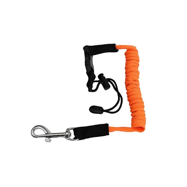 Padleåre Elastisk med Sikkerhetskrok Justerbar Gjenbrukbar Ikke Lett å Bryte Fiksering Padle Slitesterk Surfebrett Bungee Keeper Spiral L[D]