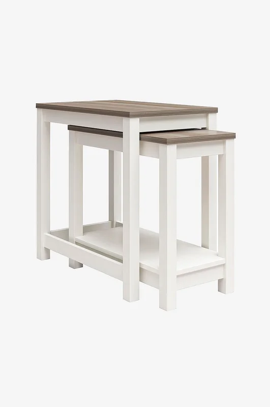 Dorel Home - Indskudsborde Chapel Hill - Hvid - Sofaborde - Fra Homeroom