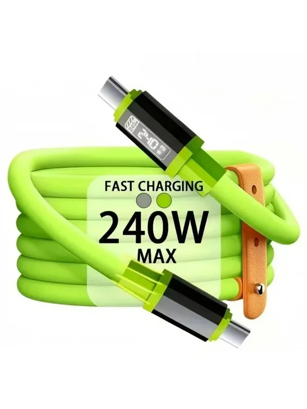 AliExpress - 240 W Typ C auf Typ C Superschnelles Ladekabel Universelles Hochleistungs-Ladegerät USB-Kabel 6 A USB-C-Kabel für Xiaomi iPhone Samsung