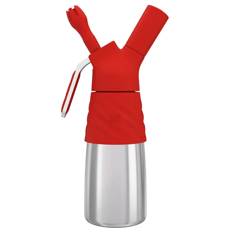 Isi Creative Whip 0,5 liter, röd | Bakning > Gräddsifoner > Sifon | Bagaren och Kocken