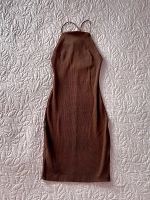 H&M - ribbed halterneck dress