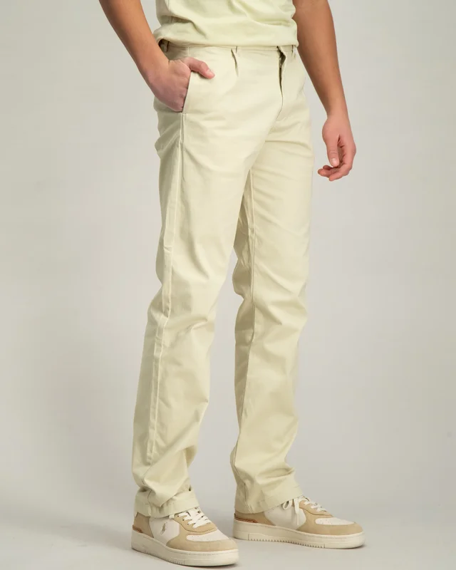 Calvin Klein CEREMONY STRAIGHT LEG CHINO Grøn Bukser Dreng - Kids Brand Store