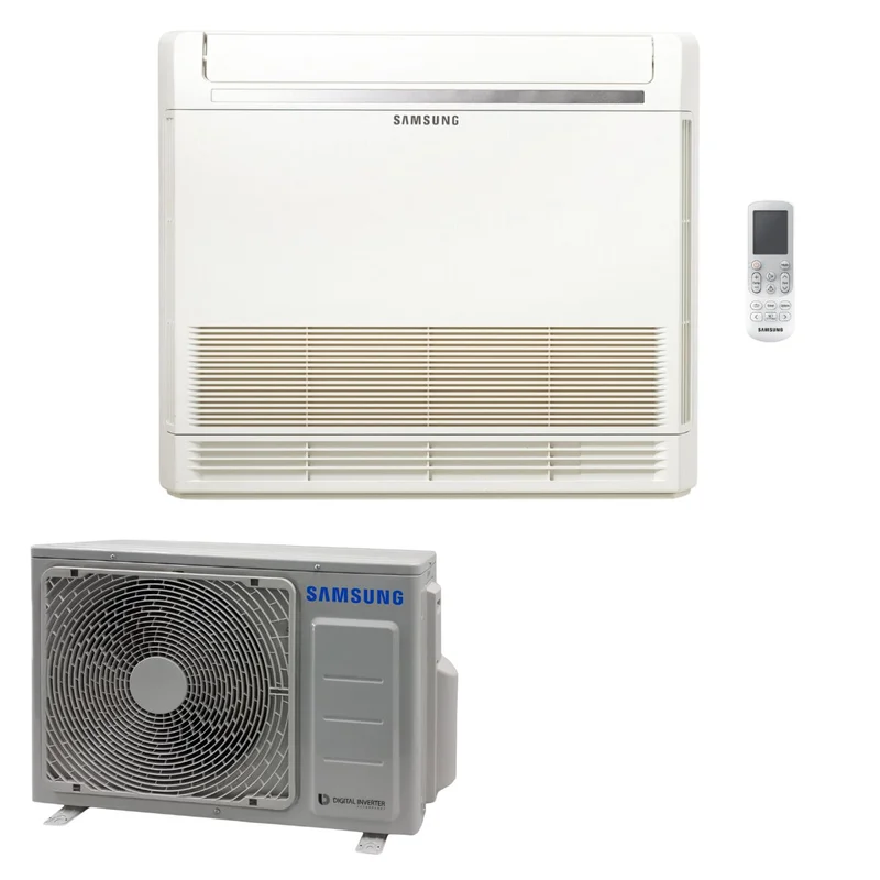 Condizionatore Samsung console commerciale 12000 BTU inverter A++ unità esterna 3,5 kW