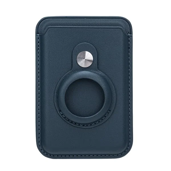 Magnetisk lommebok 2-i-1 Magsafe magnetisk kortholder, med AirTag anti-tap deksel