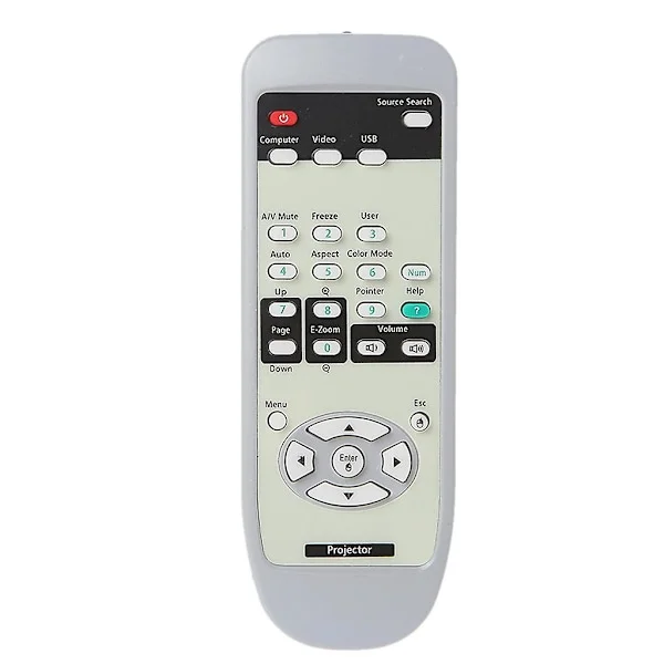 Epson Projektor Fjärrkontroll Emp-x5 Eb-s6 Eb-x6 Eb-w6 Eb-s7 Eb-x7 X68