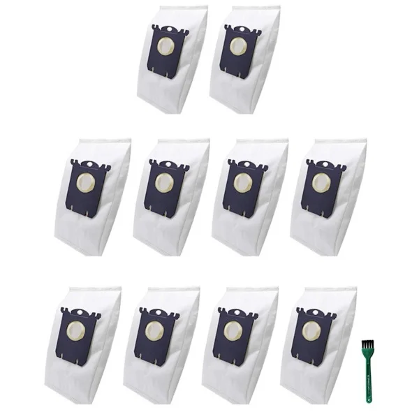 10-pack Klassiska S-Bag Dammsugarpåsar Kompatibla med Electrolux, Philips, AEG, Volta, Tornado Dammsugare