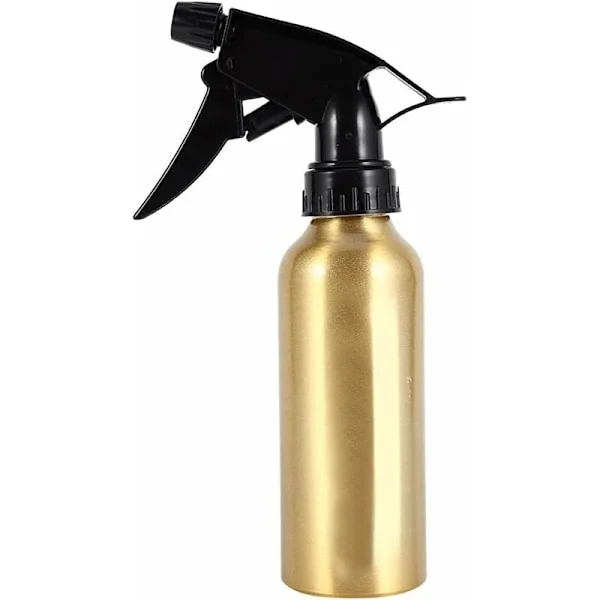 Tom sprayflaske til frisør frisør spray frisørsalon værktøj (200 ml, guld)-