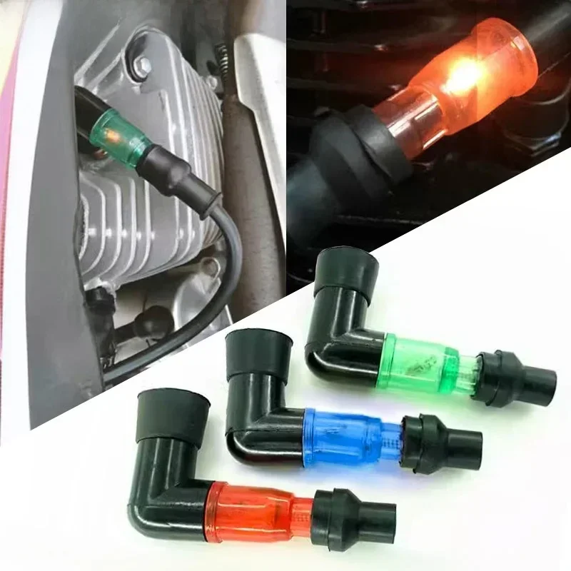 AliExpress - BLALION Motorrad Flash Zündkerze Kappe Universall Motorrad Zündung Zündkerze Kappe 90 Grad Blinkende Zündkerze Kappe Für Moto