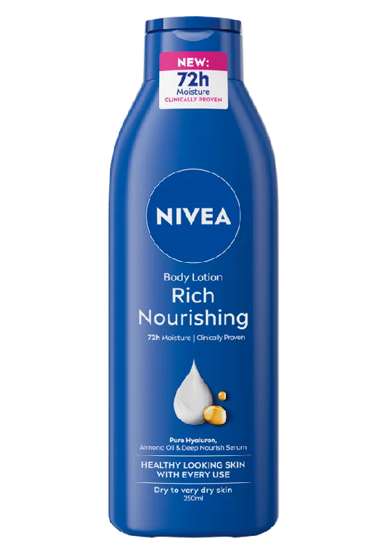 NIVEA Body Lotion Rich Nourishing Bodylotion & kroppsoljor Dam ONESIZE
