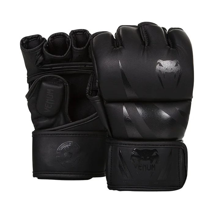 Venum Challenger MMA-Hansker, Svart/Svart