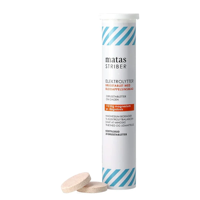 3 for 100 kr., Matas Striber Elektrolytter Blodappelsin 20 stk., Sport & Velvære, Protein & Energi, Elektrolytter