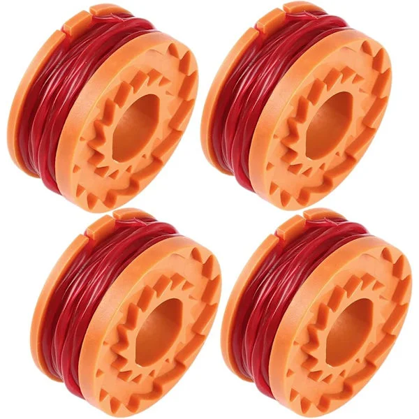 4 st Worx Strimmer Spole Gräsmatta Klippare Strimmer Spole Borstskärare Spole Ersättning Trimmer Spole Gräsmatta Klippare Linje Worx Ersättning