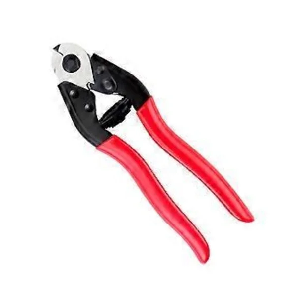 Multifunktionel Cykel Wire Cutter Tang Professionel Wire Nipper Cykel Kabel Slange Tang Kabel Pincet Cykel Reparationsværktøj (Rød) (1 stk)