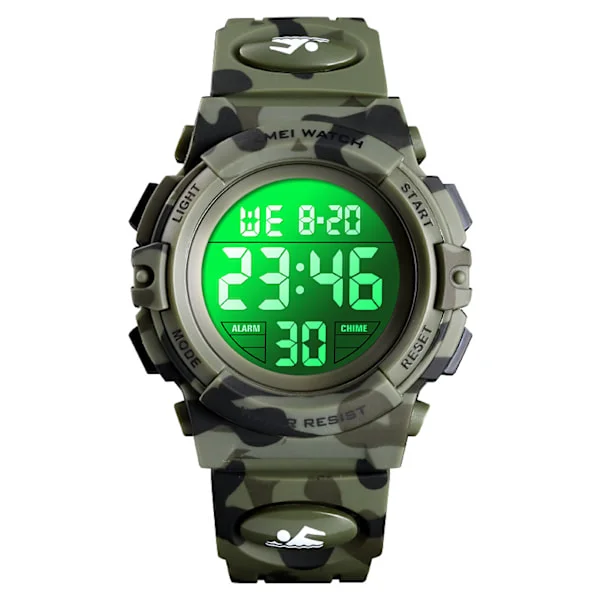 Kronograf Børneur Digital Sport Multifunktion Kronograf