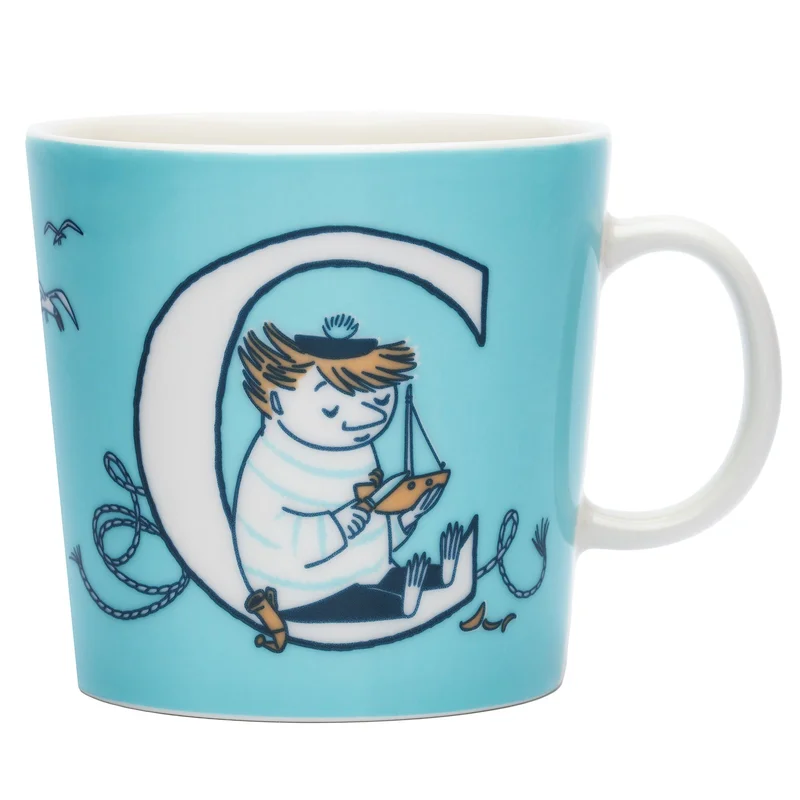 Arabia ABC Mumin mugg 0,4 liter, C - Köp muminmuggar hos Bagaren & Kocken | Dukning & Servering > Muggar & Koppar > Kopp | Bagaren och Kocken