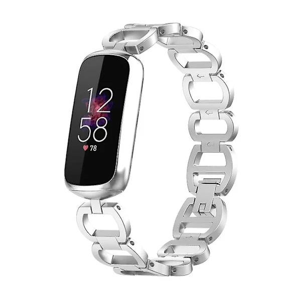 För Fitbit Luxe Special Edition Metal Armband Watch Band LJR
