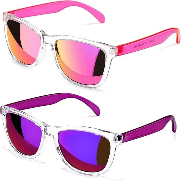 Women's Sunglasses UV400 Mirrored Lenses, Suitable for Outdoor, Vacation, Driving