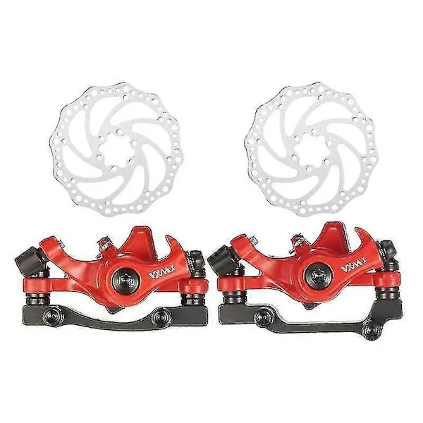 Skivbromssats för cykel, främre bakre bromsok 160 mm F160 + R160 bromsok Rotorset Mountainbike Par