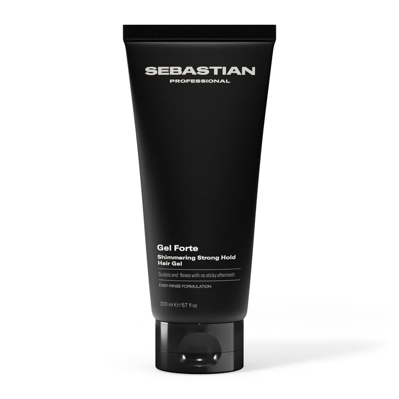 SEBASTIAN PROFESSIONAL Hair Care Gel Forte Shimmering Strong Hold Hair Gel 200ml - Gel Capelli