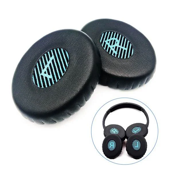 Øreputer Erstatning Skum Øreputer Kompatibel med Bose SoundLink On-Ear (OE), On-Ear 2 (OE2), OE2i og SoundTrue On-Ear (OE) Hodetelefoner (Svart)