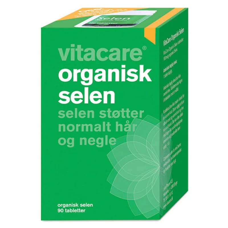 3 for 2 - VitaCare Organisk Selen 90 tabl, Helse & Madvarer, Mineraler, Selen