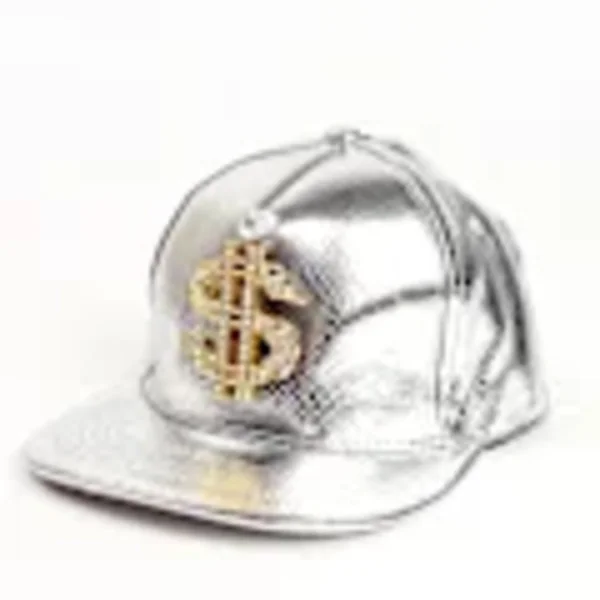 Herre Kasket Baseball Kasket Hip Hop Kasket Læder Justerbare Snapback Hatte Til Mænd Kvinder Flerfarvet Valg (Sølv)