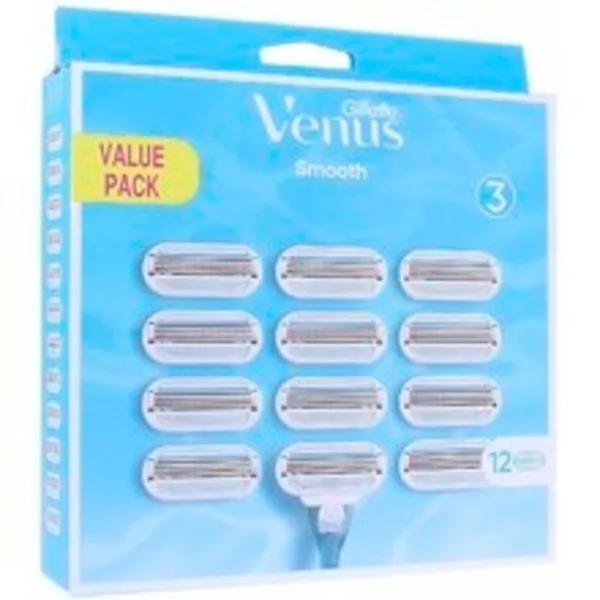 Gillette Venus barberblader, 4 stk, erstatningsblader for Venus barberingssystem